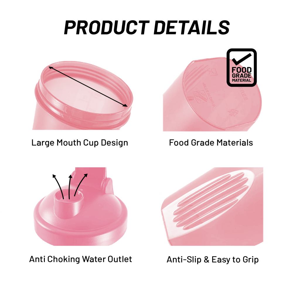 Protein Shaker Bottle - 400ml 08