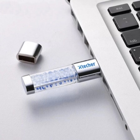 Rhinestone Crystal USB Flash Drive - 8GB 08