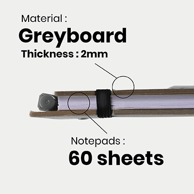 RULER Eco-Notebook Pen with Strap 05