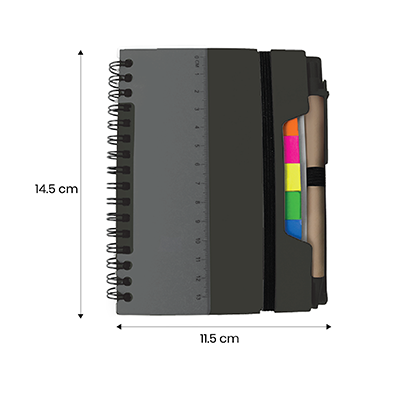 RULER Eco-Notebook Pen with Strap 08