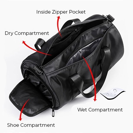 SPRINT Travel Oxford Duffel Gym Bag 09