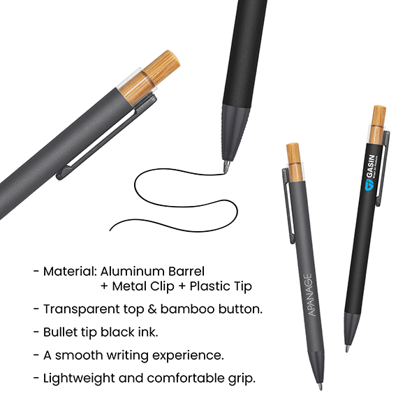 TIPP Press Action Aluminum Ball Pen 08