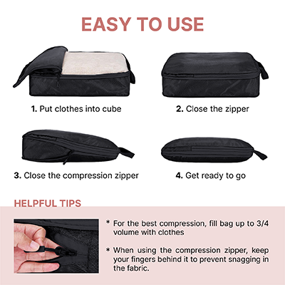 ULTRA Compressible Travel Organiser - XL Size 06