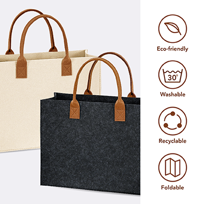 URBAN Felt Tone Tote Bag 07