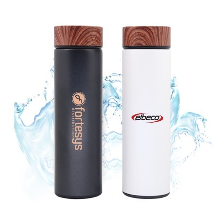 WOOD Premium Stainless Steel Thermos - 500ml 01